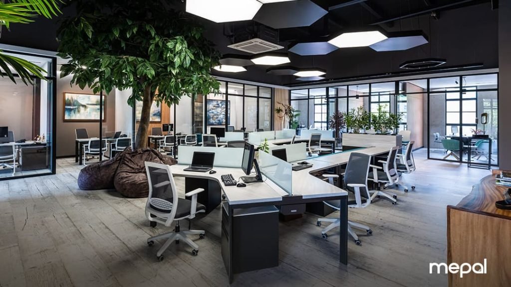 Espacios para oficinas diseñados por Mepal